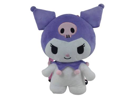 KUROMI - Fioletowy - Pluszowy plecak - 35cm