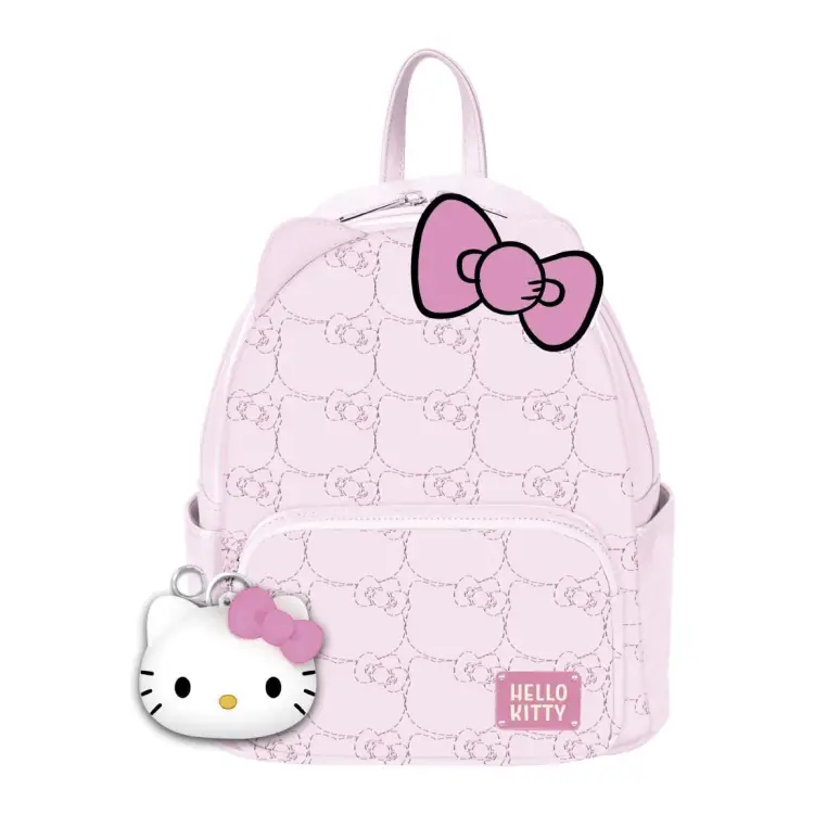 HELLO KITTY - Modny plecak - 26x21x16cm