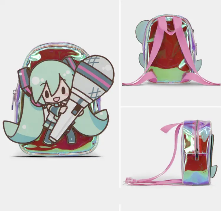 HATSUNE MIKU - Mini plecak 'Shiny' - 23x 16,5x 9,5cm