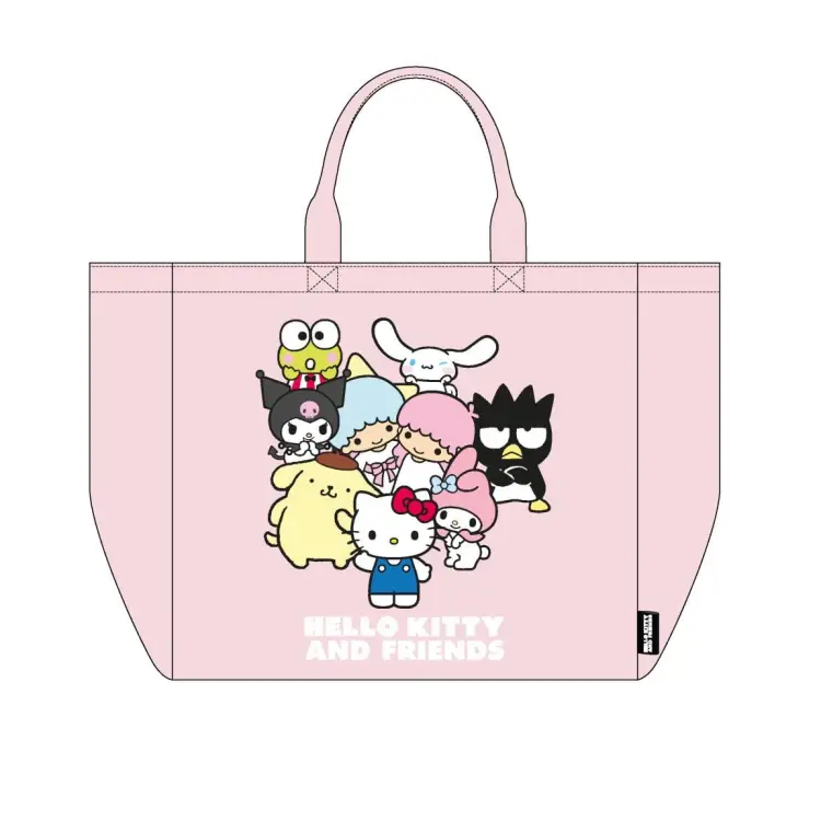 HELLO KITTY & Friends - Torba na zakupy XL - 48x43x17cm