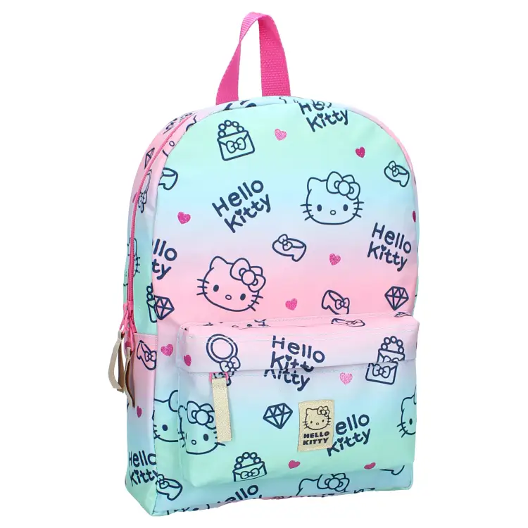 HELLO KITTY - Wesoły - Tye&Dye - Plecak