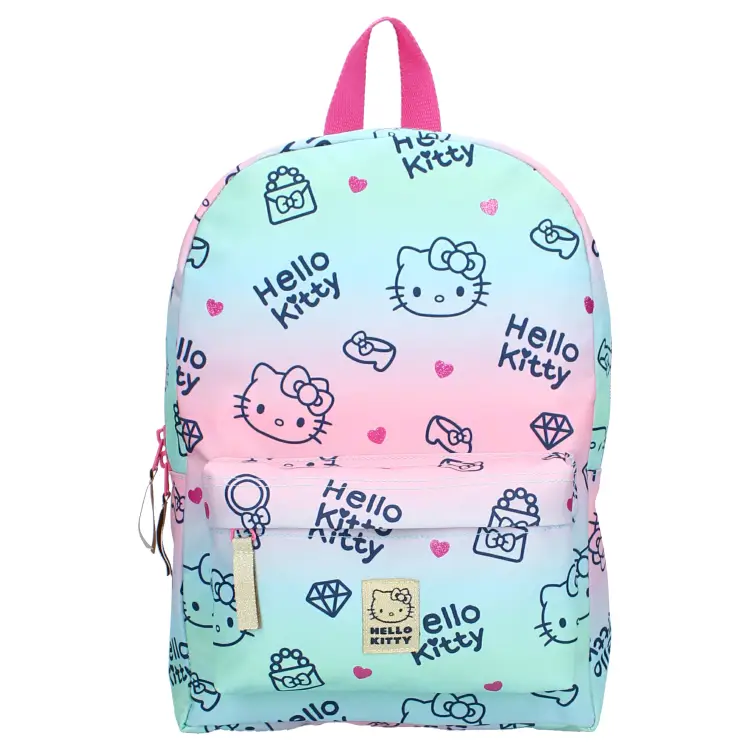 HELLO KITTY - Wesoły - Tye&Dye - Plecak