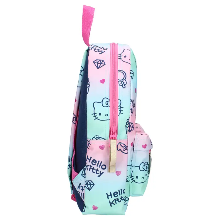 HELLO KITTY - Wesoły - Tye&Dye - Plecak