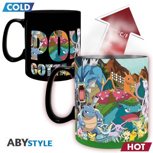 POKEMON - Złap je wszystkie - Kubek Heat Change 460ml
