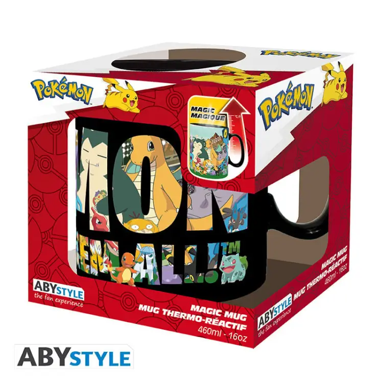 POKEMON - Złap je wszystkie - Kubek Heat Change 460ml