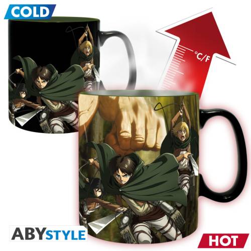 ATTACK ON TITAN - Titans - Kubek termiczny 460ml