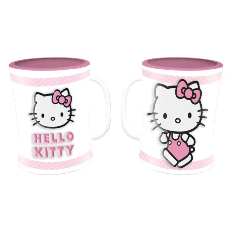 HELLO KITTY - wytłaczany kubek 13,5 uncji