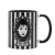 BEETLEJUICE - Black&White - Lydia - Wewnętrzny kolorowy kubek - 10Oz