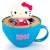 HELLO KITTY - Postacie - Wyświetlacz 8Kubek do cappuccino 5cm