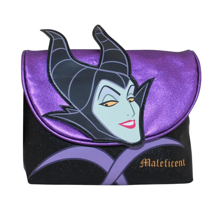 Cerda Disney - Maleficent - Błyszcząca torba na toaletę