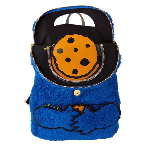 SESAME STREET - Cookie Monster - Mini plecak LoungeFly