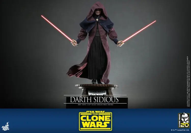 STAR WARS THE CLONE WARS - Dark Sidious - Figurka 1/6 29cm