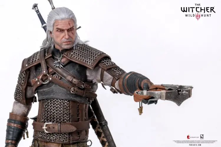 THE WITCHER 3 - Geralt z Rivii - Figurka 1/6 30,5 cm