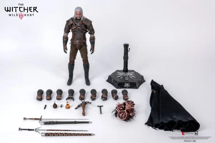 THE WITCHER 3 - Geralt z Rivii - Figurka 1/6 30,5 cm