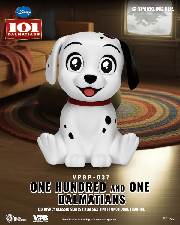 DISNEY - 101 Dalmatyńczyków - Zestaw 4 figurek. Pudełko zaślepiające 11,7 cm