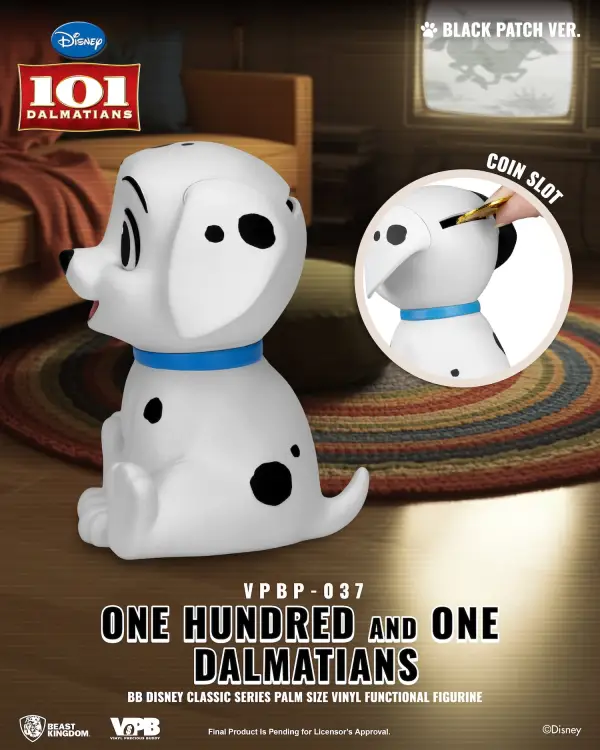 DISNEY - 101 Dalmatyńczyków - Zestaw 4 figurek. Pudełko zaślepiające 11,7 cm