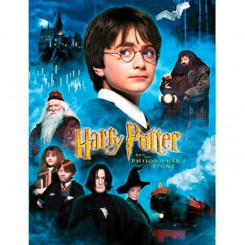 HARRY POTTER - SZKLANY DRUK - Kamień Filozoficzny - 30X40 Cm