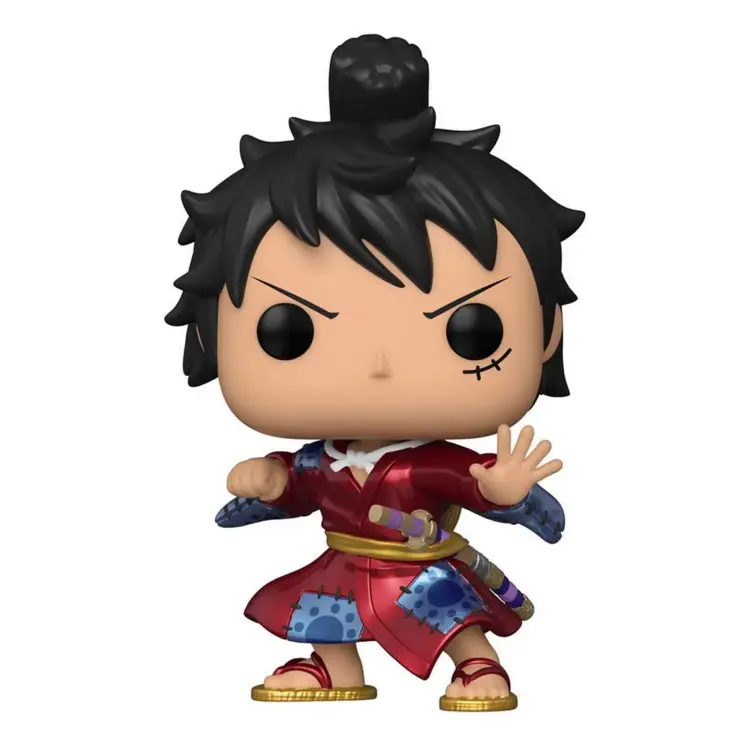 Funko POP! Luffy in kimono Metallic - One Piece #921