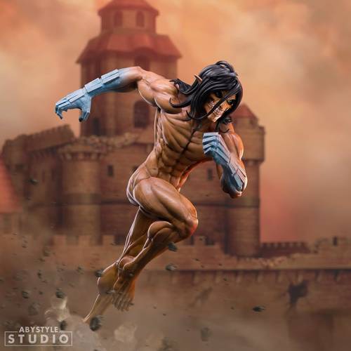 L'ATTAQUE DES TITANS - Eren "Titan Form" - Figurka SFC 19 cm