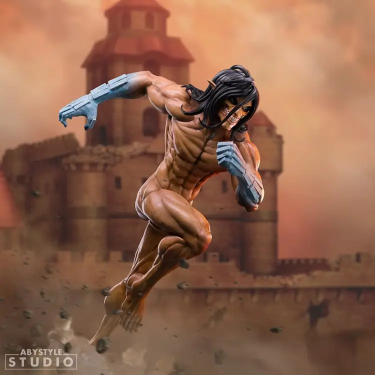 L'ATTAQUE DES TITANS - Eren "Titan Form" - Figurka SFC 19 cm