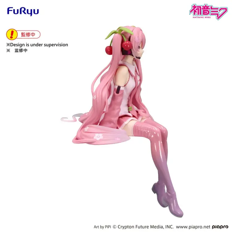 HATSUNE MIKU - Sakura Miku - Statuetka Noodle Stopper 14cm