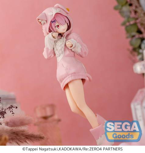 RE ZERO - Ram Mofumofu Pack - Figurka XStellar 21,5 cm