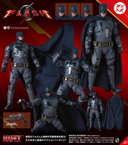 BATMAN - Batman The Flash Ver. Figurka MAFEX - 16 cm