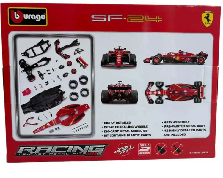 FORMULA 1 - F1 Ferrari Sf-24 - N.16 Charles Leclerc - Zestaw modelarski 1/24