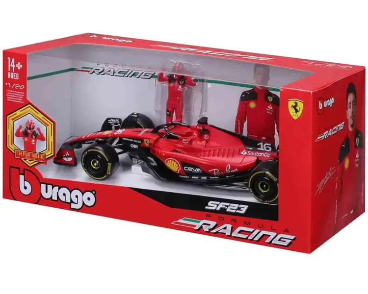 FORMULA 1 - F1 Ferrari Sf-23 z Leclercem - Zestaw modelarski 1/24
