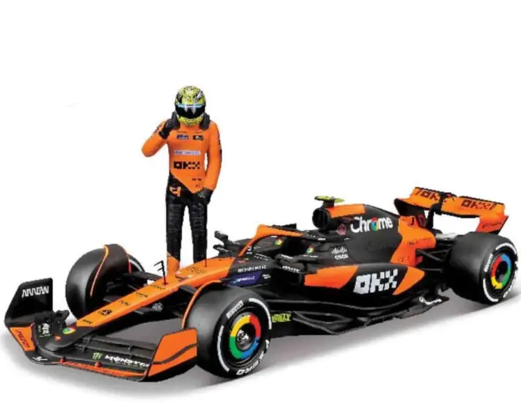FORMUŁA 1 - F1 Mc Laren Mcl38 z Norrisem - Zestaw modelarski 1/24