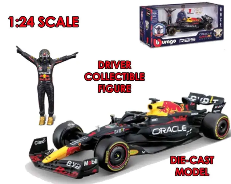 FORMUŁA 1 - F1 Red Bull Racing Rb19 z Verstappenem - Zestaw modelarski 1/24