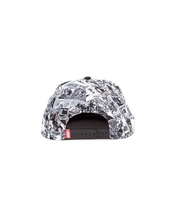 MARVEL - Snapback - Klasyczne logo czerwono-białe