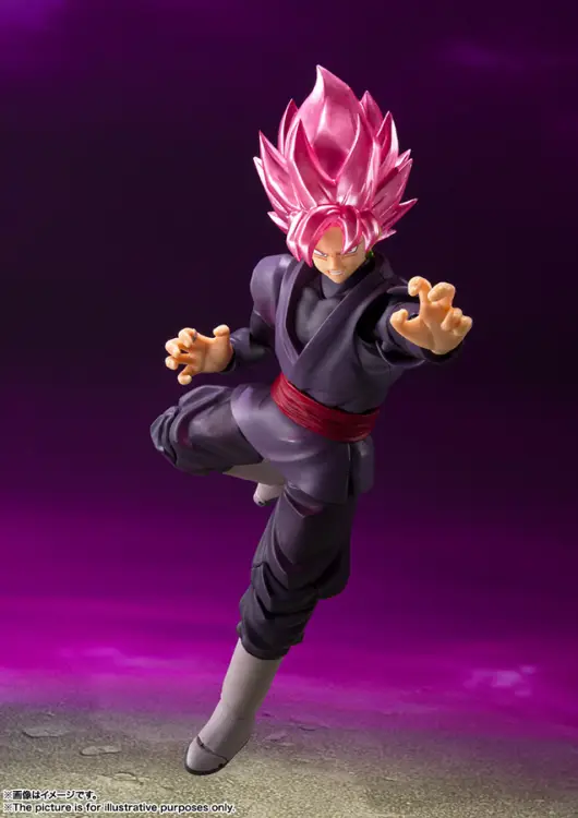 DRAGON BALL SUPER - SS Goku Black Rosé - Figurka S.H. Figuarts 14 cm