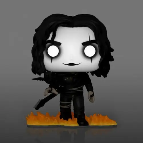Funko POP! The Crow - Eric Draven with Crow (GITD) #1429 (Exclusive)
