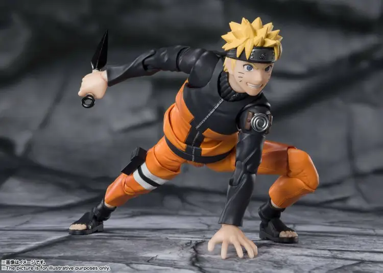 NARUTO - Naruto Uzumaki Jinchuuriki - Statuetka S.H. Figuarts 14 cm