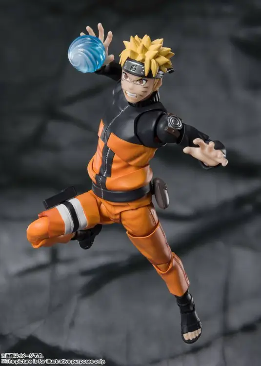 NARUTO - Naruto Uzumaki Jinchuuriki - Statuetka S.H. Figuarts 14 cm