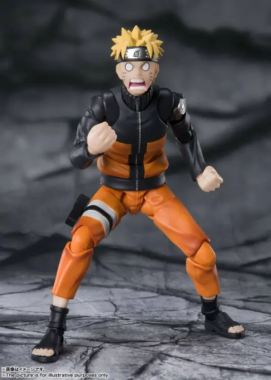 NARUTO - Naruto Uzumaki Jinchuuriki - Statuetka S.H. Figuarts 14 cm