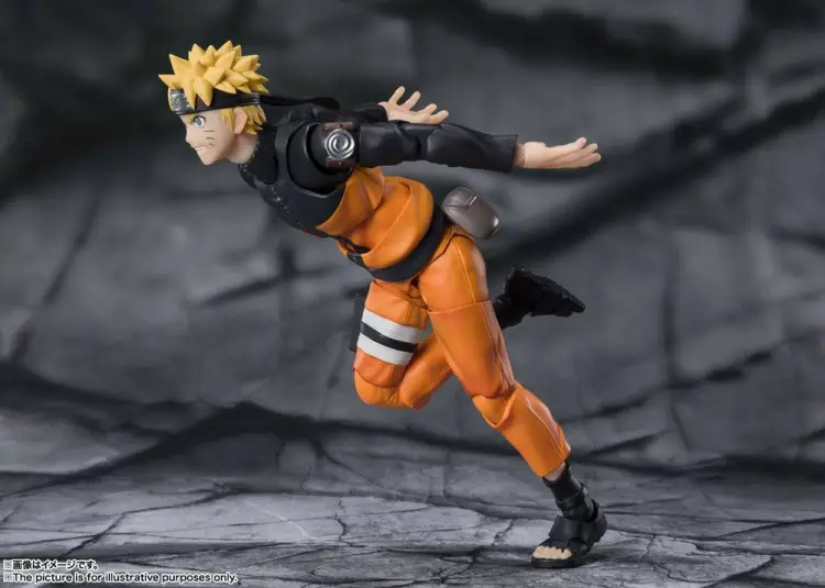 NARUTO - Naruto Uzumaki Jinchuuriki - Statuetka S.H. Figuarts 14 cm