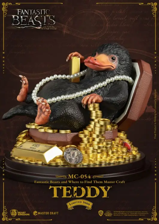 FANTASTYCZNE BAŚNIE - Miś - Statuetka Master Craft 21 cm