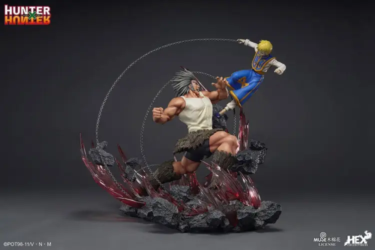 HUNTER X HUNTER - Kurapika VS Uvogin - Statua Elite Dynamic 61 cm