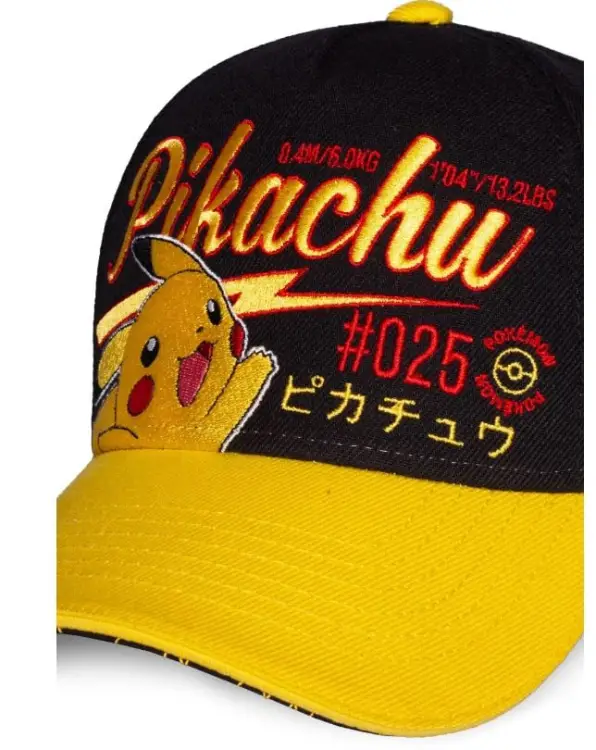 Difuzed Pokemon - Pikachu - Regulowana czapka #025