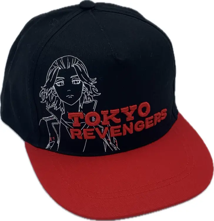 TOKYO REVENGERS - Manjiro Sano - dziecięca czarna czapka 56 cm