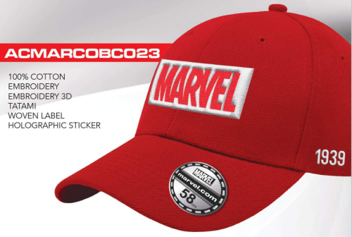MARVEL - Logo - Czapka z daszkiem