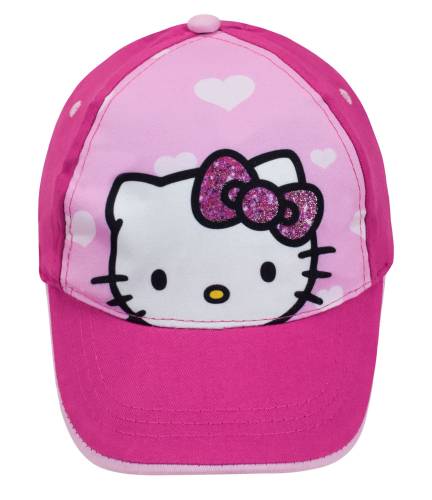 HELLO KITTY - różowa - czapka 52 cm