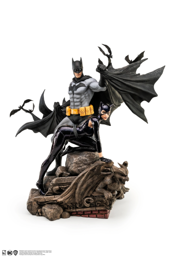 BATMAN - Batman & Catwoman Reunion - Statua 1/4 67 cm