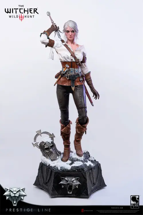 CZAROWNICA 3 - Ciri z Cintry - Statua Prestige Line 1/2 111 cm