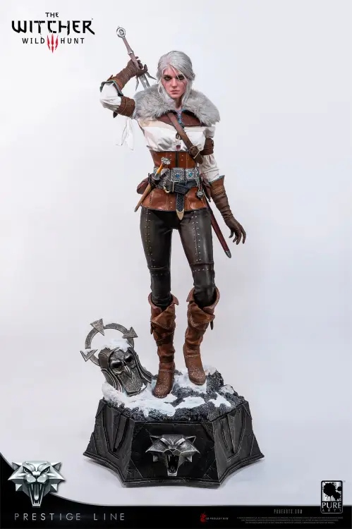 CZAROWNICA 3 - Ciri z Cintry - Statua Prestige Line 1/2 111 cm