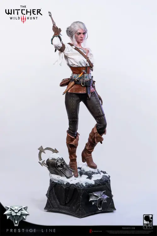 CZAROWNICA 3 - Ciri z Cintry - Statua Prestige Line 1/2 111 cm