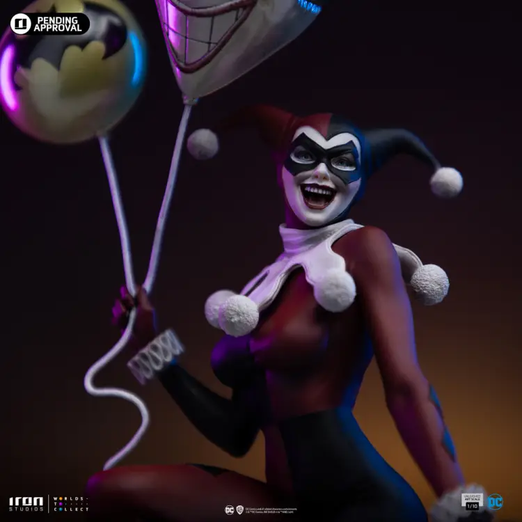Iron Studios DC Comics - Harley Quinn - Unleashed Art Scale Statua 1/10 30cm