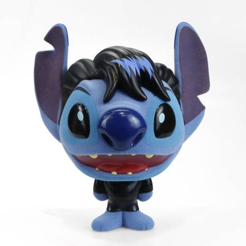 STITCH - Elvis Singer - Bhunny Flokowana Figurka Winylowa - 10cm
